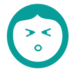 Grimacing icon