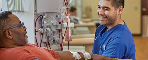 A chronic kidney disease screening.